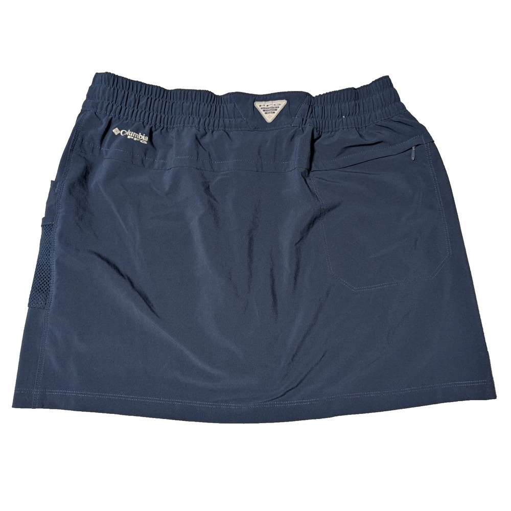 Columbia PFG Skort 15" Blue - Women Medium - Picture 3 of 15
